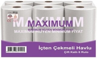 Maximum İçten Çekmeli Kağıt Havlu 6 Rulo Kağıt Havlu kullananlar yorumlar